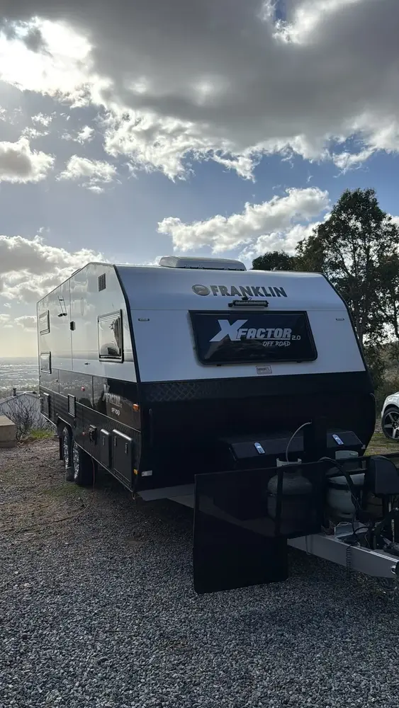 Franklin X-Factor off-road caravan detailed, Perth
