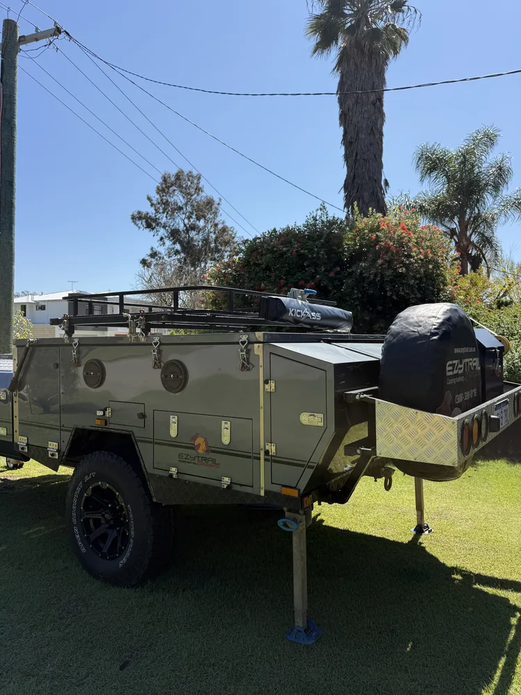 Ezytrail camper trailer exterior detailed, Perth